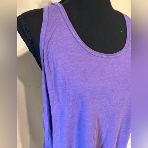 Purple Women's Tank Top - Picture 2 of 3
